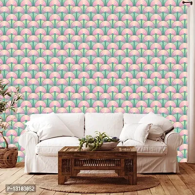 WALLWEAR - Self Adhesive Wallpaper For Walls And Wall Sticker For Home D&eacute;cor (ChineseFan) Extra Large Size (300x40cm) 3D Wall Papers For Bedroom, Livingroom, Kitchen, Hall, Office Etc Decorations-thumb4