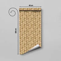 Self Adhesive Wallpapers (BingoTriangle) Wall Stickers Extra Large (300x40cm) for Bedroom | Livingroom | Kitchen | Hall Etc-thumb1