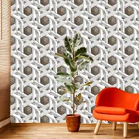 WALLWEAR - Self Adhesive Wallpaper For Walls And Wall Sticker For Home D&eacute;cor (illustrated) Extra Large Size (300x40cm) 3D Wall Papers For Bedroom, Livingroom, Kitchen, Hall, Office Etc Decorations-thumb3