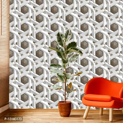 WALLWEAR - Self Adhesive Wallpaper For Walls And Wall Sticker For Home D&eacute;cor (illustrated) Extra Large Size (300x40cm) 3D Wall Papers For Bedroom, Livingroom, Kitchen, Hall, Office Etc Decorations-thumb4
