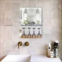 Self Adhesive Wall Mirror Stickers Big Size Frameless Mirror for Wall Stickers-thumb2