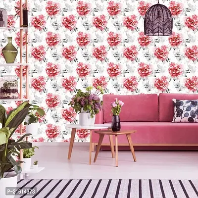 DeCorner - Self Adhesive Wallpaper for Walls (PaintingRose) Extra Large Size (300x40) Cm Wall Stickers for Bedroom | Wall Stickers for Living Room | Wall Stickers for Kitchen | Pack of-1-thumb3