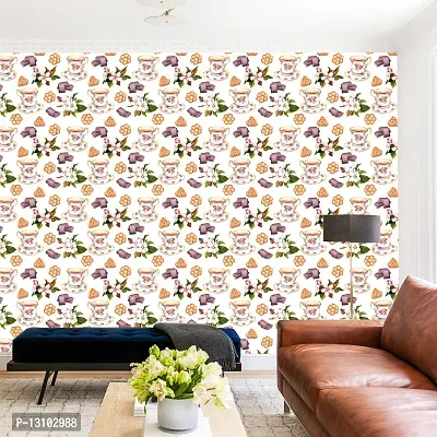 WALLWEAR - Self Adhesive Wallpaper For Walls And Wall Sticker For Home D&eacute;cor (Bakery) Extra Large Size (300x40cm) 3D Wall Papers For Bedroom, Livingroom, Kitchen, Hall, Office Etc Decorations-thumb3