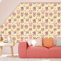 DeCorner - Self Adhesive Wallpaper for Walls (CuteKitty) Extra Large Size (300x40) Cm Wall Stickers for Bedroom | Wall Stickers for Living Room | Wall Stickers for Kitchen | Pack of-1-thumb4