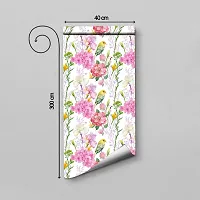 DeCorner - Self Adhesive Wallpaper for Walls (Canary Bird) Extra Large Size (300x40) Cm Wall Stickers for Bedroom | Wall Stickers for Living Room | Wall Stickers for Kitchen | Pack of-1-thumb1