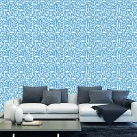 DeCorner - Self Adhesive Wallpaper for Walls (WaterGrass) Extra Large Size (300x40) Cm Wall Stickers for Bedroom | Wall Stickers for Living Room | Wall Stickers for Kitchen | Pack of-1-thumb1