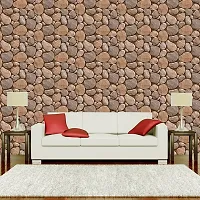 DeCorner - Self Adhesive Wallpaper for Walls (CaveStone) Extra Large Size (300x40) Cm Wall Stickers for Bedroom | Wall Stickers for Living Room | Wall Stickers for Kitchen | Pack of-1-thumb1