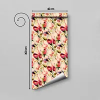 Stylish Fancy Designer Vinyl Self Adhesive Wallpaper Stickers For Home Decoration Big Size 300x40 Cm Wall Stickers For Wall-thumb1