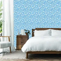 Self Adhesive Wallpapers (WaterGrass) Wall Stickers Extra Large (300x40cm) for Bedroom | Livingroom | Kitchen | Hall Etc-thumb3