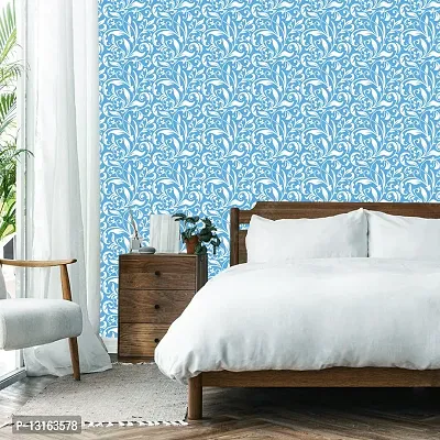 Self Adhesive Wallpapers (WaterGrass) Wall Stickers Extra Large (300x40cm) for Bedroom | Livingroom | Kitchen | Hall Etc-thumb4
