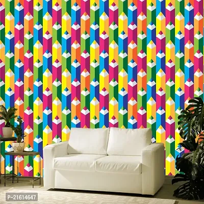 DeCorner - Self Adhesive Wallpaper for Walls (PencilColour) Extra Large Size (300x40) Cm Wall Stickers for Bedroom | Wall Stickers for Living Room | Wall Stickers for Kitchen | Pack of-1-thumb4