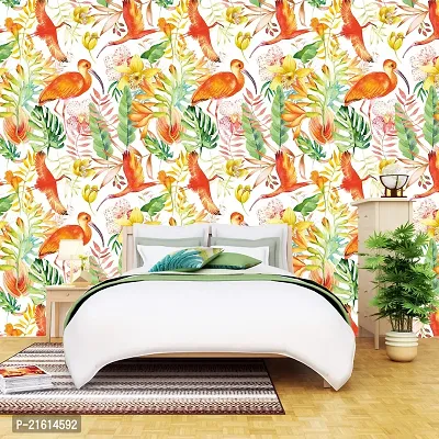 DeCorner - Self Adhesive Wallpaper for Walls (Flamingo) Extra Large Size (300x40) Cm Wall Stickers for Bedroom | Wall Stickers for Living Room | Wall Stickers for Kitchen | Pack of-1-thumb5