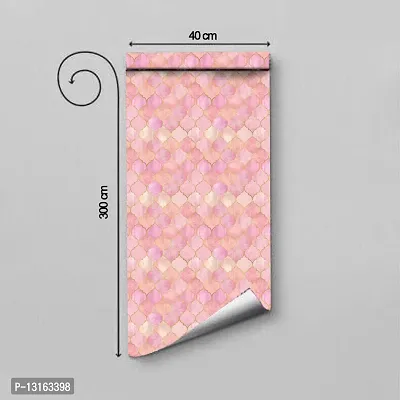 Self Adhesive Wallpapers (Lux) Wall Stickers Extra Large (300x40cm) for Bedroom | Livingroom | Kitchen | Hall Etc-thumb2