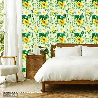 WALLWEAR - Self Adhesive Wallpaper For Walls And Wall Sticker For Home D&eacute;cor (WildFlower) Extra Large Size (300x40cm) 3D Wall Papers For Bedroom, Livingroom, Kitchen, Hall, Office Etc Decorations-thumb4