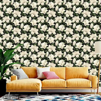 WALLWEAR - Self Adhesive Wallpaper For Walls And Wall Sticker For Home D&eacute;cor (PatelFlower) Extra Large Size (300x40cm) 3D Wall Papers For Bedroom, Livingroom, Kitchen, Hall, Office Etc Decorations-thumb3