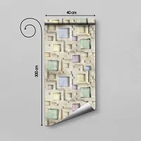 DeCorner - Self Adhesive Wallpaper for Walls (ChokorTakiya) Extra Large Size (300x40) Cm Wall Stickers for Bedroom | Wall Stickers for Living Room | Wall Stickers for Kitchen | Pack of-1-thumb4