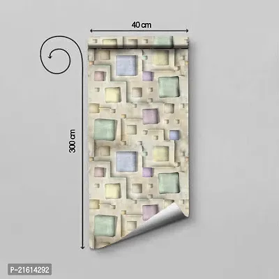 DeCorner - Self Adhesive Wallpaper for Walls (ChokorTakiya) Extra Large Size (300x40) Cm Wall Stickers for Bedroom | Wall Stickers for Living Room | Wall Stickers for Kitchen | Pack of-1-thumb5