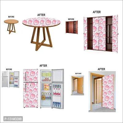 WALLWEAR - Self Adhesive Wallpaper For Walls And Wall Sticker For Home D&eacute;cor (LovelyPinkFool) Extra Large Size (300x40cm) 3D Wall Papers For Bedroom, Livingroom, Kitchen, Hall, Office Etc Decorations-thumb5