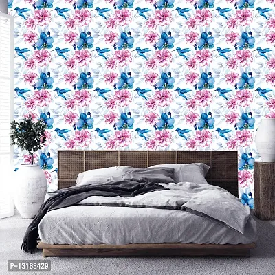 Self Adhesive Wallpapers (Neelkanth) Wall Stickers Extra Large (300x40cm) for Bedroom | Livingroom | Kitchen | Hall Etc-thumb4