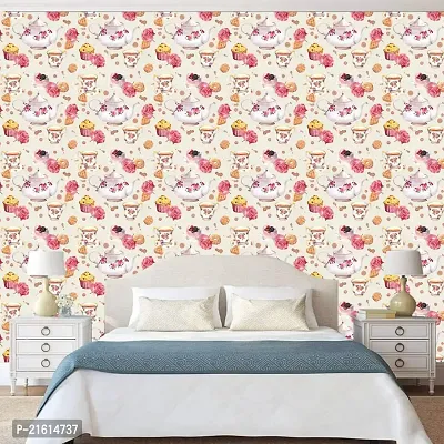 DeCorner - Self Adhesive Wallpaper for Walls (PotTea) Extra Large Size (300x40) Cm Wall Stickers for Bedroom | Wall Stickers for Living Room | Wall Stickers for Kitchen | Pack of-1-thumb5