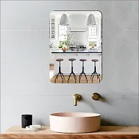 Self Adhesive Wall Mirror Stickers Big Size Frameless Mirror for Wall Stickers-thumb2