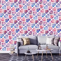 DeCorner - Self Adhesive Wallpaper for Walls (RangoliHeart) Extra Large Size (300x40) Cm Wall Stickers for Bedroom | Wall Stickers for Living Room | Wall Stickers for Kitchen | Pack of-1-thumb4