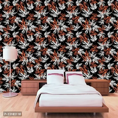 WALLWEAR - Self Adhesive Wallpaper For Walls And Wall Sticker For Home D&eacute;cor (FallingLeaf) Extra Large Size (300x40cm) 3D Wall Papers For Bedroom, Livingroom, Kitchen, Hall, Office Etc Decorations-thumb3