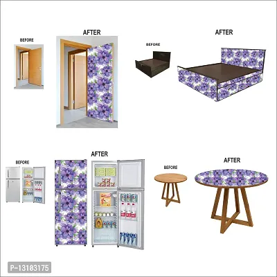 WALLWEAR - Self Adhesive Wallpaper For Walls And Wall Sticker For Home D&eacute;cor (JaamuniFlower) Extra Large Size (300x40cm) 3D Wall Papers For Bedroom, Livingroom, Kitchen, Hall, Office Etc Decorations-thumb5