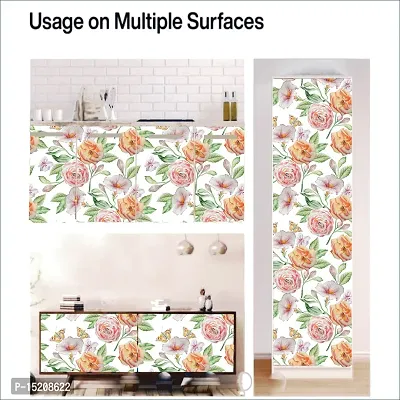 Stylish Fancy Designer Vinyl Self Adhesive Wallpaper Stickers For Home Decoration Big Size 300x40 Cm Wall Stickers For Wall-thumb5