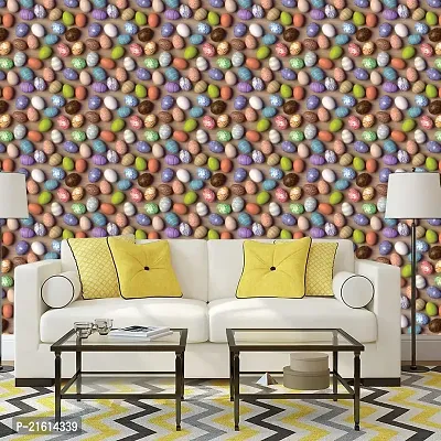 DeCorner - Self Adhesive Wallpaper for Walls (3DEggWall) Extra Large Size (300x40) Cm Wall Stickers for Bedroom | Wall Stickers for Living Room | Wall Stickers for Kitchen | Pack of-1-thumb3