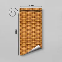 WALLWEAR - Self Adhesive Wallpaper For Walls And Wall Sticker For Home D&eacute;cor (Chatai) Extra Large Size (300x40cm) 3D Wall Papers For Bedroom, Livingroom, Kitchen, Hall, Office Etc Decorations-thumb1