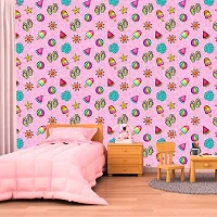 DeCorner - Self Adhesive Wallpaper for Walls (BeachSummer) Extra Large Size (300x40) Cm Wall Stickers for Bedroom | Wall Stickers for Living Room | Wall Stickers for Kitchen | Pack of-1-thumb2