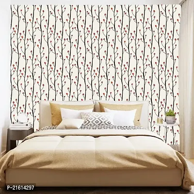 DeCorner - Self Adhesive Wallpaper for Walls (CherryBail) Extra Large Size (300x40) Cm Wall Stickers for Bedroom | Wall Stickers for Living Room | Wall Stickers for Kitchen | Pack of-1-thumb3