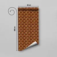 WALLWEAR - Self Adhesive Wallpaper For Walls And Wall Sticker For Home D&eacute;cor (Khaat) Extra Large Size (300x40cm) 3D Wall Papers For Bedroom, Livingroom, Kitchen, Hall, Office Etc Decorations-thumb1