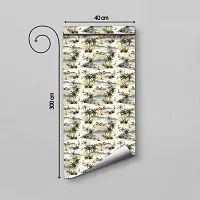 WALLWEAR - Self Adhesive Wallpaper For Walls And Wall Sticker For Home D&eacute;cor (Paradise) Extra Large Size (300x40cm) 3D Wall Papers For Bedroom, Livingroom, Kitchen, Hall, Office Etc Decorations-thumb1