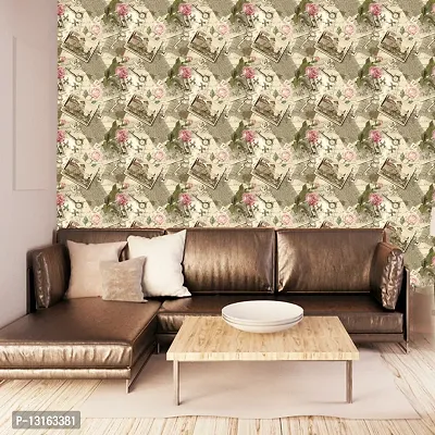 Self Adhesive Wallpapers (KeyPaperRose) Wall Stickers Extra Large (300x40cm) for Bedroom | Livingroom | Kitchen | Hall Etc-thumb4