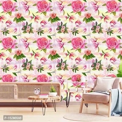 Stylish Fancy Designer Vinyl Self Adhesive Wallpaper Stickers For Home Decoration Big Size 300x40 Cm Wall Stickers For Wall-thumb3