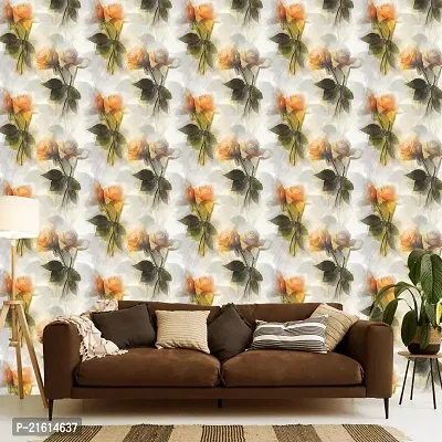 DeCorner - Self Adhesive Wallpaper for Walls (RoseFogg) Extra Large Size (300x40) Cm Wall Stickers for Bedroom | Wall Stickers for Living Room | Wall Stickers for Kitchen | Pack of-1-thumb3