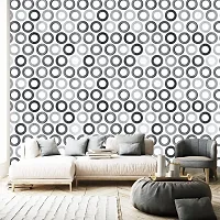 DeCorner - Self Adhesive Wallpaper for Walls (CircleWall) Extra Large Size (300x40) Cm Wall Stickers for Bedroom | Wall Stickers for Living Room | Wall Stickers for Kitchen | Pack of-1-thumb3