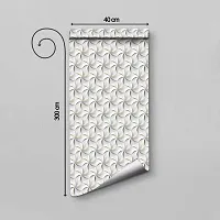 WALLWEAR - Self Adhesive Wallpaper For Walls And Wall Sticker For Home D&eacute;cor (Chakri) Extra Large Size (300x40cm) 3D Wall Papers For Bedroom, Livingroom, Kitchen, Hall, Office Etc Decorations-thumb1