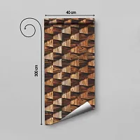 Self Adhesive Wallpapers (3Aayam) Wall Stickers Extra Large (300x40cm) for Bedroom | Livingroom | Kitchen | Hall Etc-thumb1