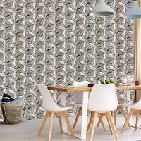 DeCorner - Self Adhesive Wallpaper for Walls (StarSilver) Extra Large Size (300x40) Cm Wall Stickers for Bedroom | Wall Stickers for Living Room | Wall Stickers for Kitchen | Pack of-1-thumb1