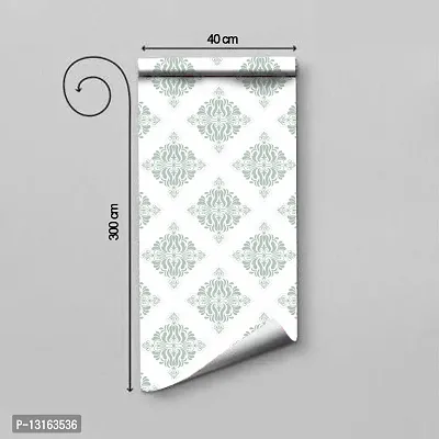 Self Adhesive Wallpapers (StampDesign) Wall Stickers Extra Large (300x40cm) for Bedroom | Livingroom | Kitchen | Hall Etc-thumb2