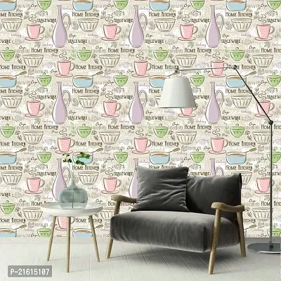 DeCorner - Self Adhesive Wallpaper for Walls (HomeKitchen) Extra Large Size (300x40) Cm Wall Stickers for Bedroom | Wall Stickers for Living Room | Wall Stickers for Kitchen | Pack of-1-thumb3