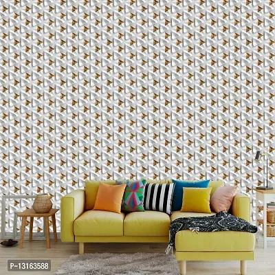 Self Adhesive Wallpapers (WhiteNachos) Wall Stickers Extra Large (300x40cm) for Bedroom | Livingroom | Kitchen | Hall Etc-thumb3