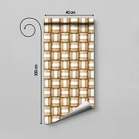 DeCorner - Self Adhesive Wallpaper for Walls (PattiSquare) Extra Large Size (300x40) Cm Wall Stickers for Bedroom | Wall Stickers for Living Room | Wall Stickers for Kitchen | Pack of-1-thumb1