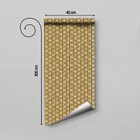 WALLWEAR - Self Adhesive Wallpaper For Walls And Wall Sticker For Home D&eacute;cor (GoldenTikona) Extra Large Size (300x40cm) 3D Wall Papers For Bedroom, Livingroom, Kitchen, Hall, Office Etc Decorations-thumb1