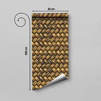 DeCorner - Self Adhesive Wallpaper for Walls (PuraniChatai) Extra Large Size (300x40) Cm Wall Stickers for Bedroom | Wall Stickers for Living Room | Wall Stickers for Kitchen | Pack of-1-thumb4