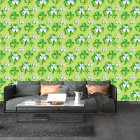 Self Adhesive Wallpapers (3DGreenLeaf) Wall Stickers Extra Large (300x40cm) for Bedroom | Livingroom | Kitchen | Hall Etc-thumb2