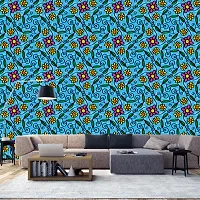 WALLWEAR - Self Adhesive Wallpaper For Walls And Wall Sticker For Home D&eacute;cor (PaintingSunflower) Extra Large Size (300x40cm) 3D Wall Papers For Bedroom, Livingroom, Kitchen, Hall, Office Etc Decorations-thumb3